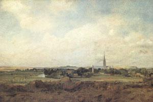 John Constable View of Salisbury (mk05) Sweden oil painting art